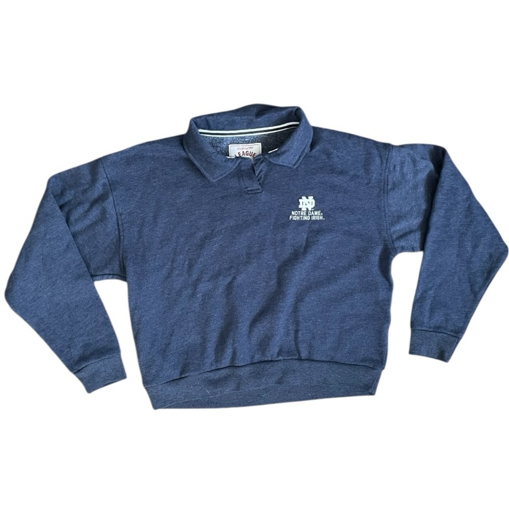 Womens League Notre Dame Fighting Irish Academy Sweatshirt Small Football fleece